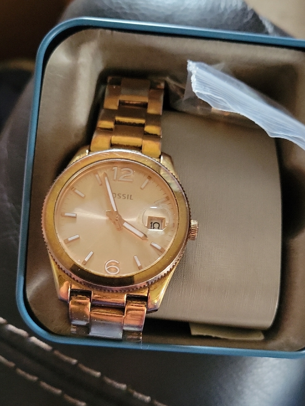 Fossil Gold-Tone Women's Bracelet Watch
